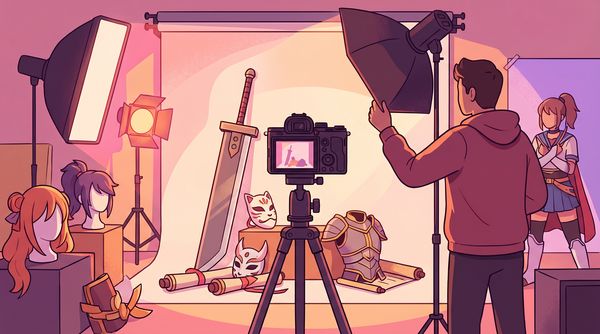 Cosplay摄影技巧视频教程 - 动漫角色拍摄全流程 - shxvygs.cn